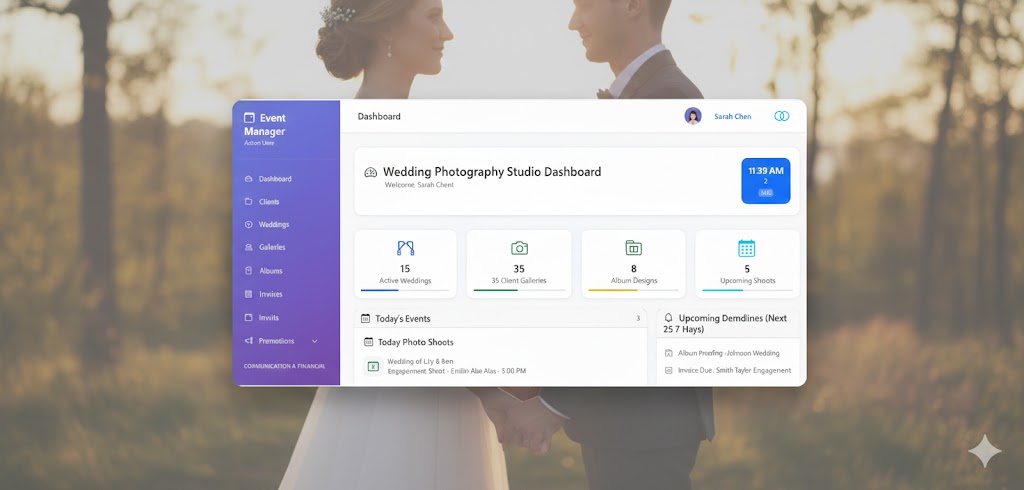 Wedding Photographer Software